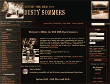 Tablet Screenshot of dustysommers.com